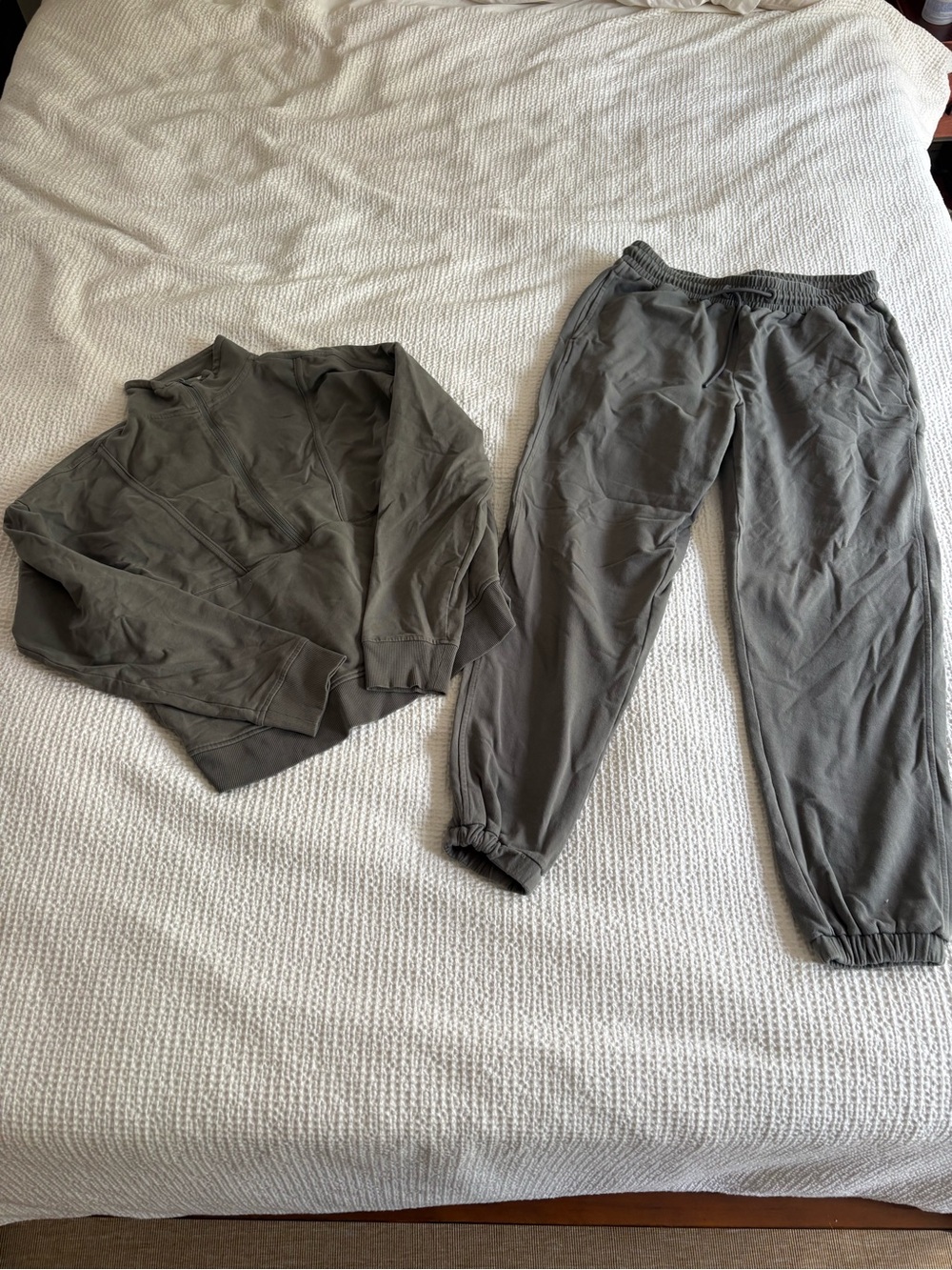 Richer Poorer Olive Track Set - size Medium